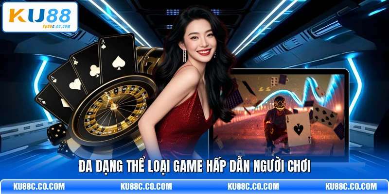 Đa dạng thể loại game hấp dẫn người chơi